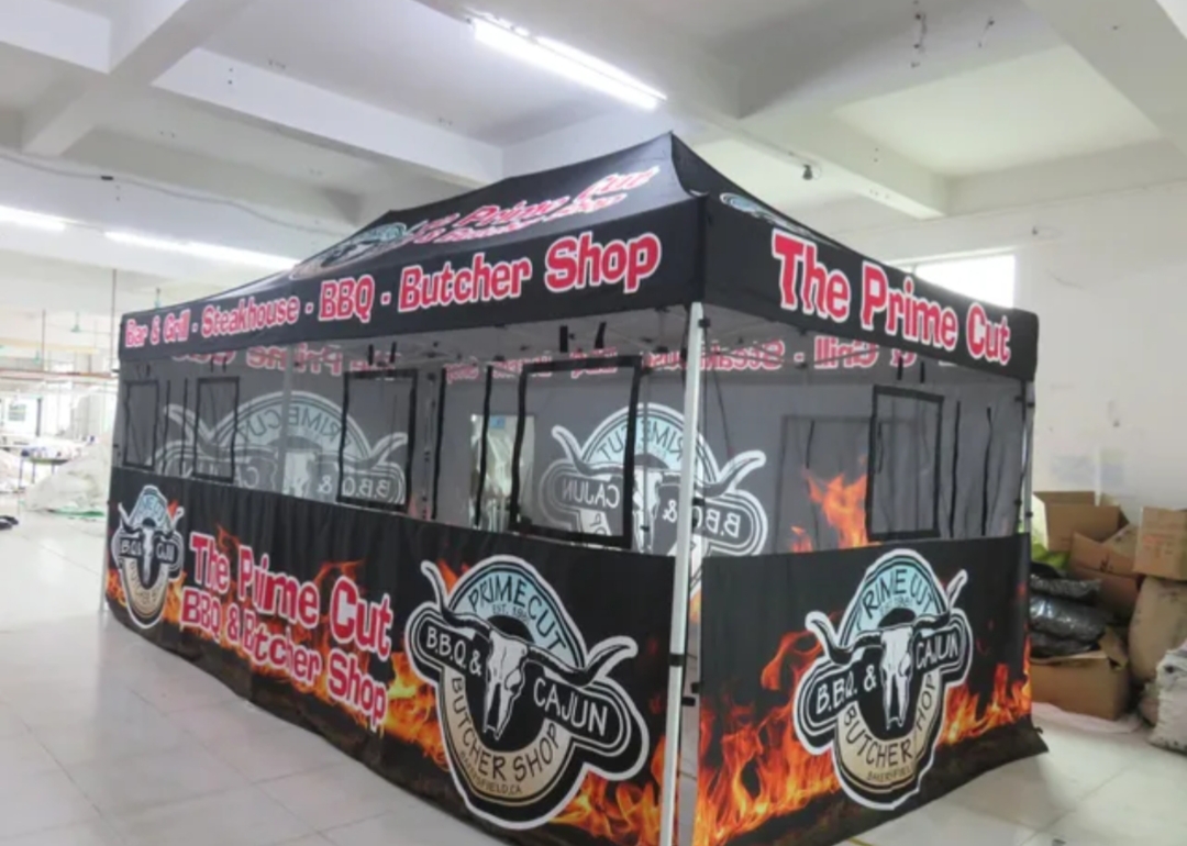 Carpa personalizada The Prime Cut BBQ