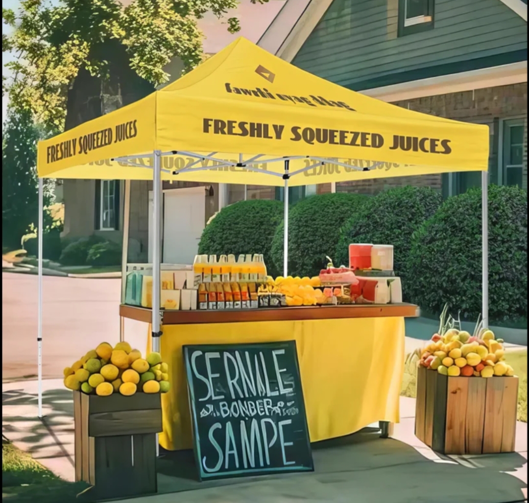 Carpa personalizada Freshly Squeezed Juices